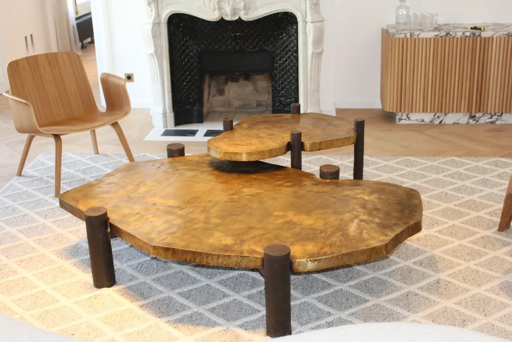 Coffee tables - KURRICHANE - coffee table - LA VIE EN BRONZE