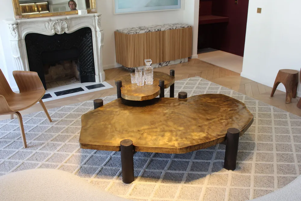 Coffee tables - KURRICHANE - coffee table - LA VIE EN BRONZE