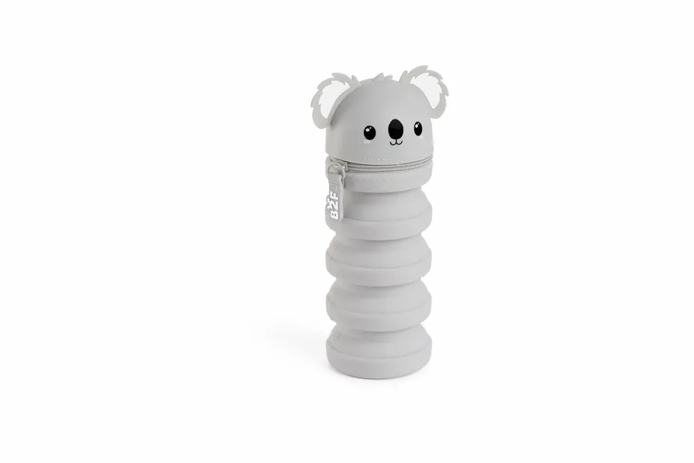 Autres fournitures bureau - 12 Trousses silicone Growing Pets, 2 en 1 : trousse & pot à crayons - APLI MIQUELRIUS