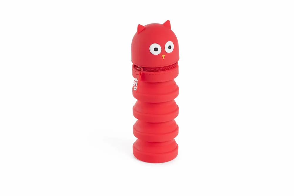 Autres fournitures bureau - 12 Trousses silicone Growing Pets, 2 en 1 : trousse & pot à crayons - APLI MIQUELRIUS