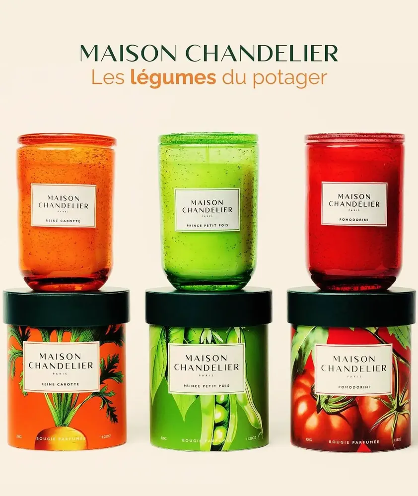 Cadeaux - Bougie Potagère Parfumée Pomodorini - MAISON CHANDELIER