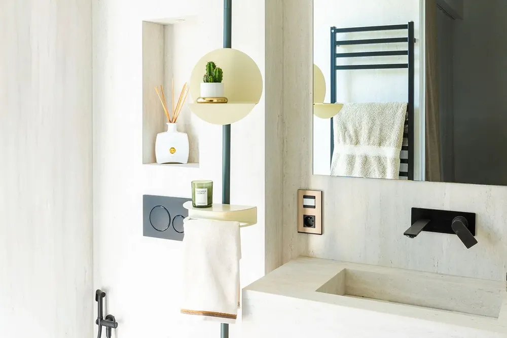 Shelves - The towel holder + 1 module - HILO