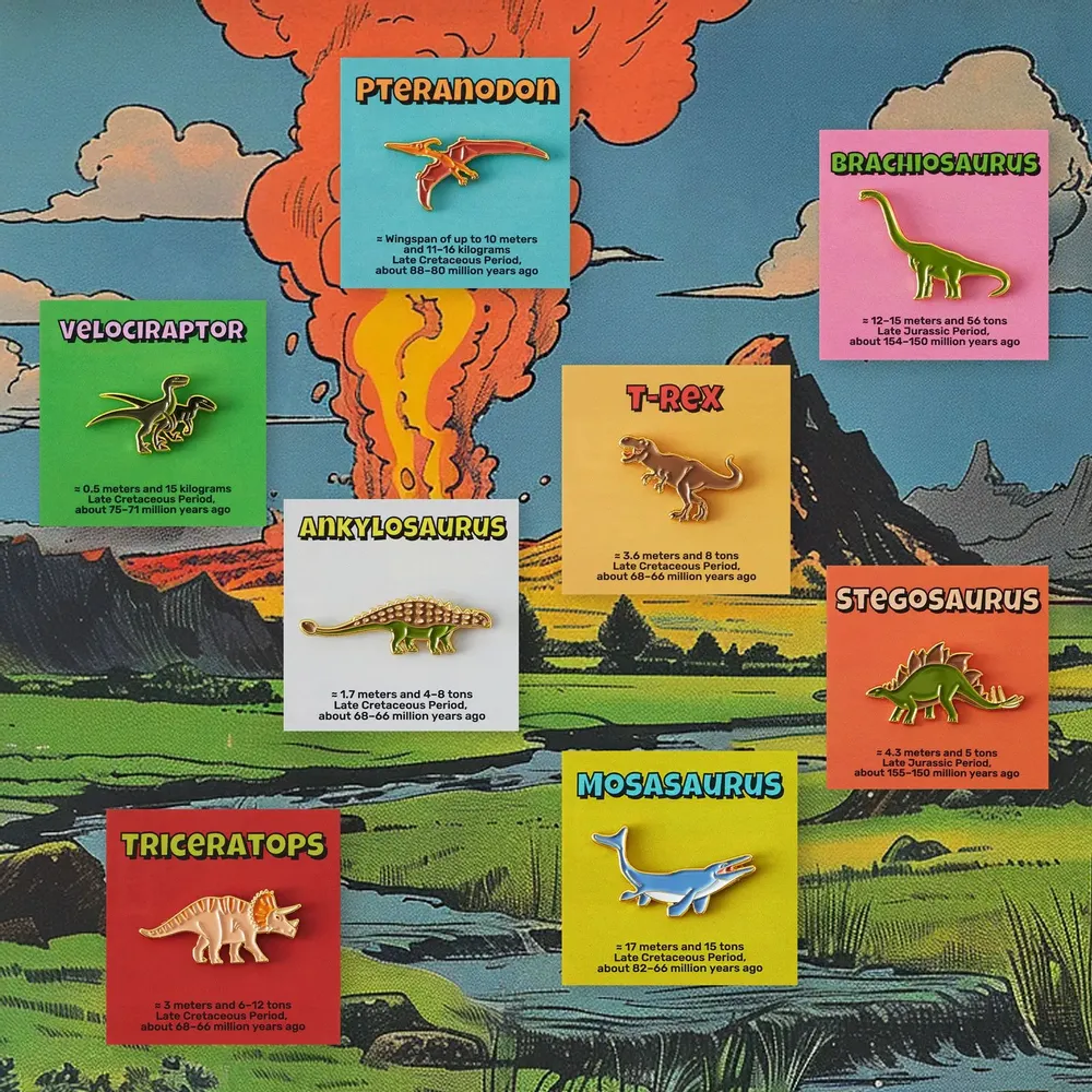 Brooches - Pin T-Rex - PINPINPIN.IT