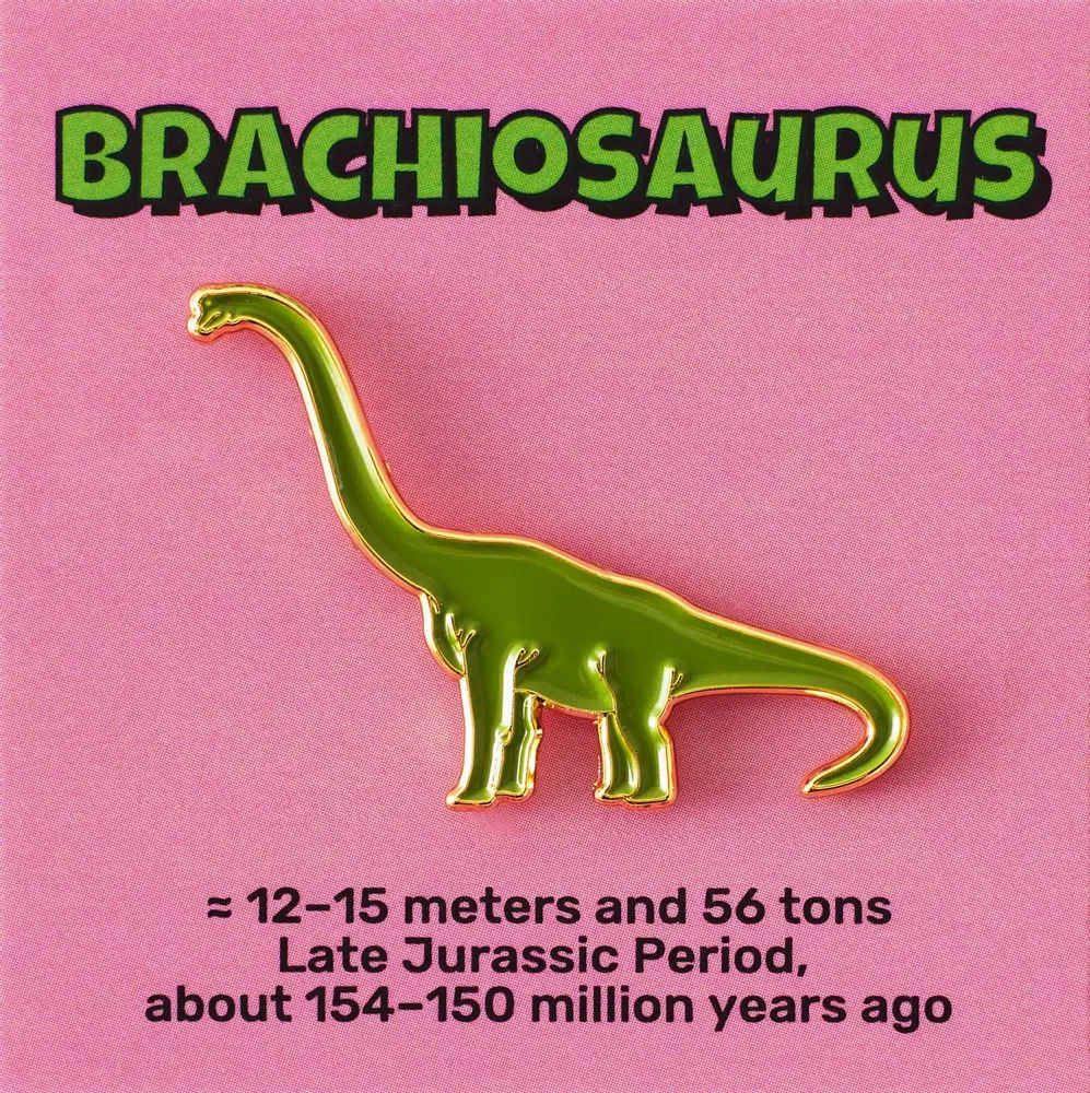 Brooches - Pin Brachiosaur - PINPINPIN.IT