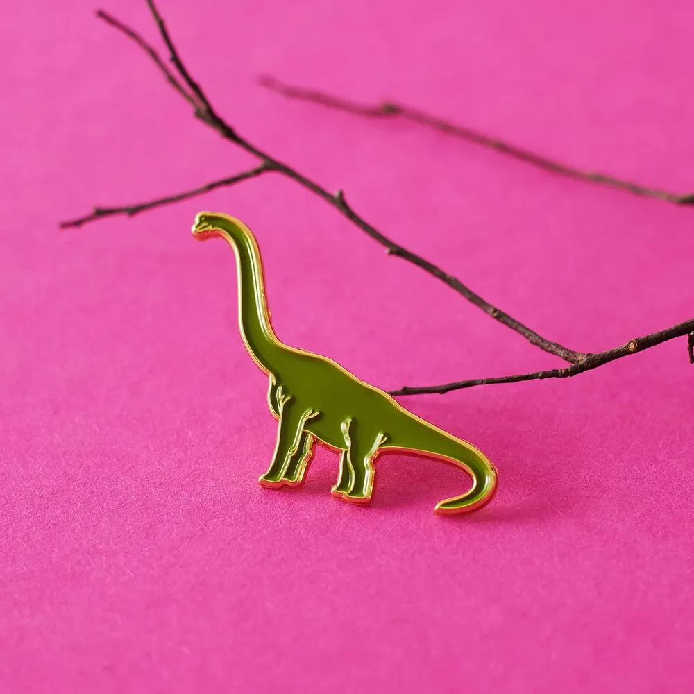 Brooches - Pin Brachiosaur - PINPINPIN.IT