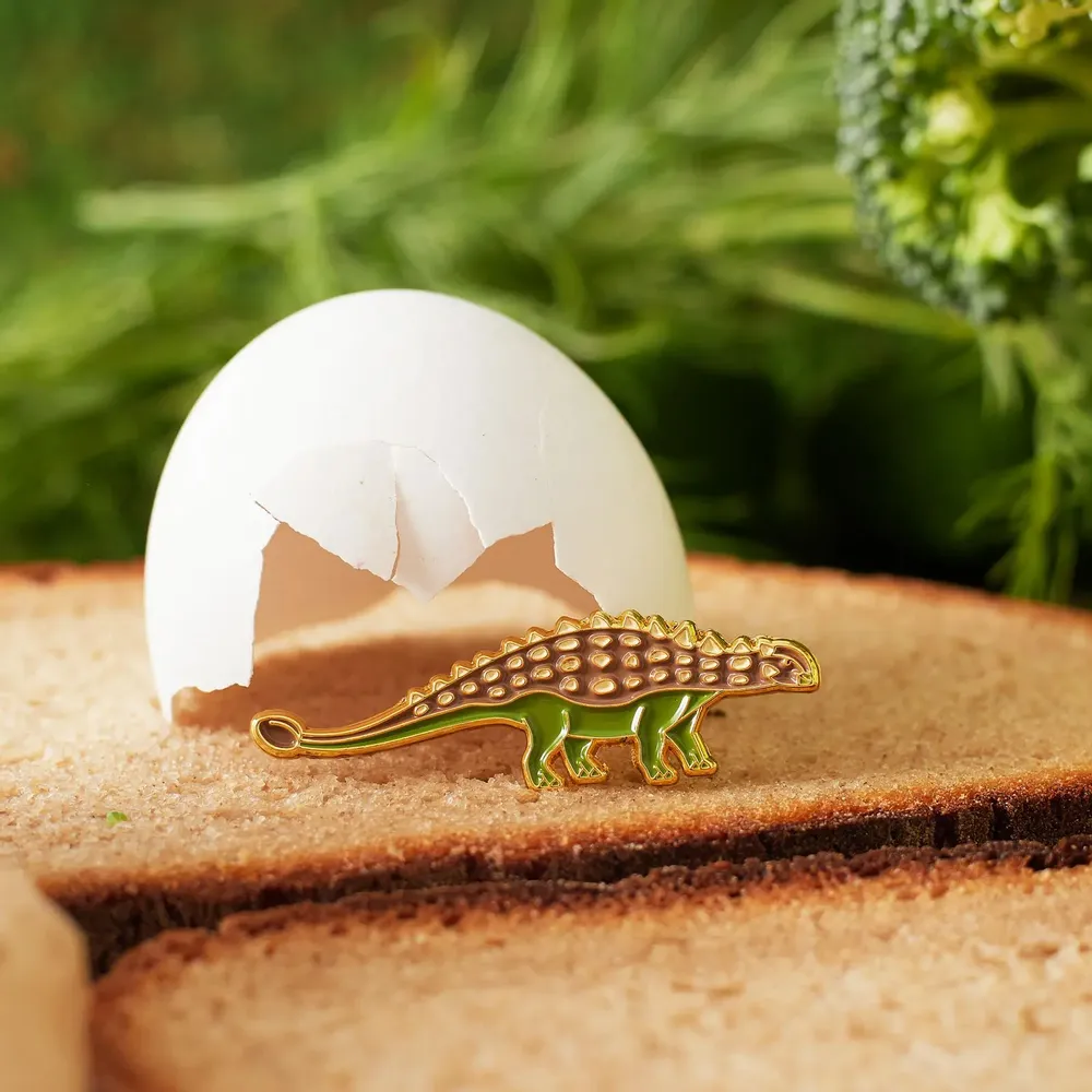 Brooches - Pin Ankylosaurus - PINPINPIN.IT