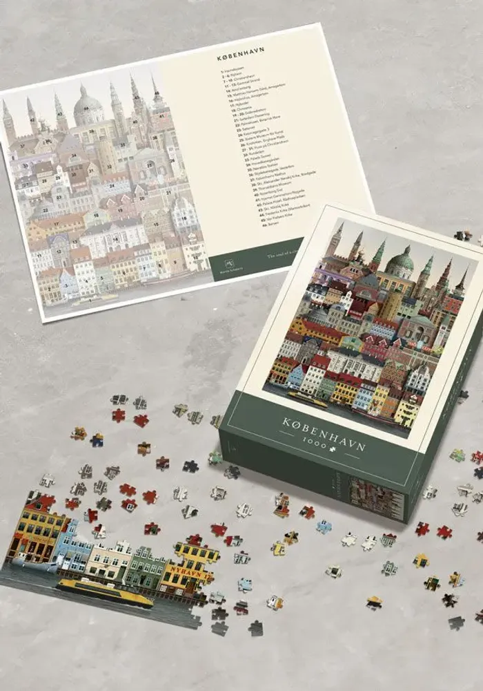 Gifts - Copenhagen Jigsaw Puzzle (1000 pieces) - MARTIN SCHWARTZ