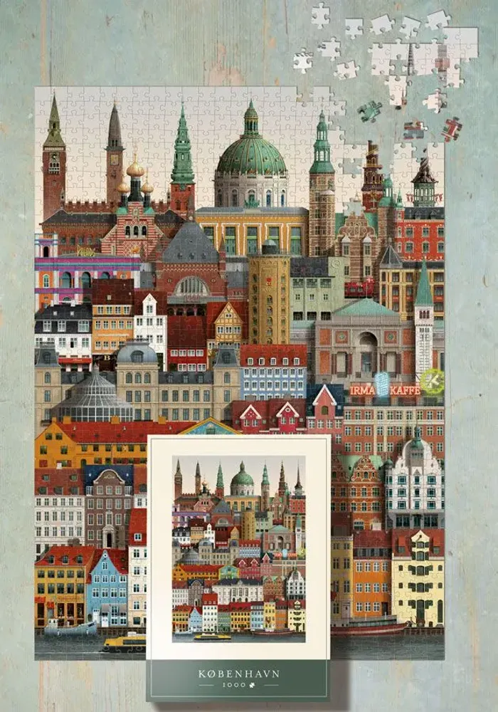 Gifts - Copenhagen Jigsaw Puzzle (1000 pieces) - MARTIN SCHWARTZ