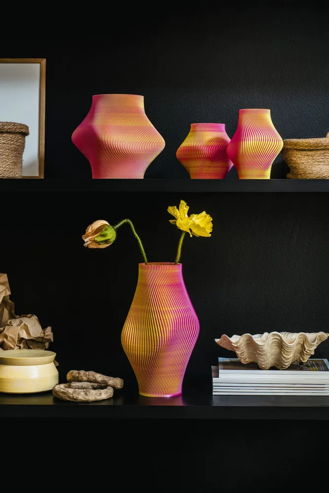 Vases - Vase Bloz 14 Blend - Cotton Candy - SHEYN