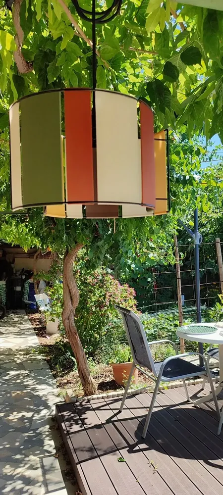 Blinds - MULTICOLORED SHELL LAMP - ZARALOBO