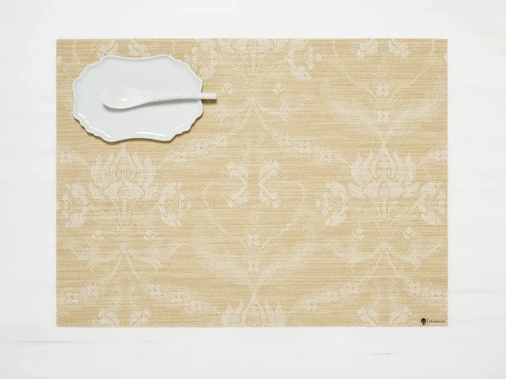 Placemats - ROSETTE and DAMASK Placemats in collaboration with Martha Stewart - CHILEWICH