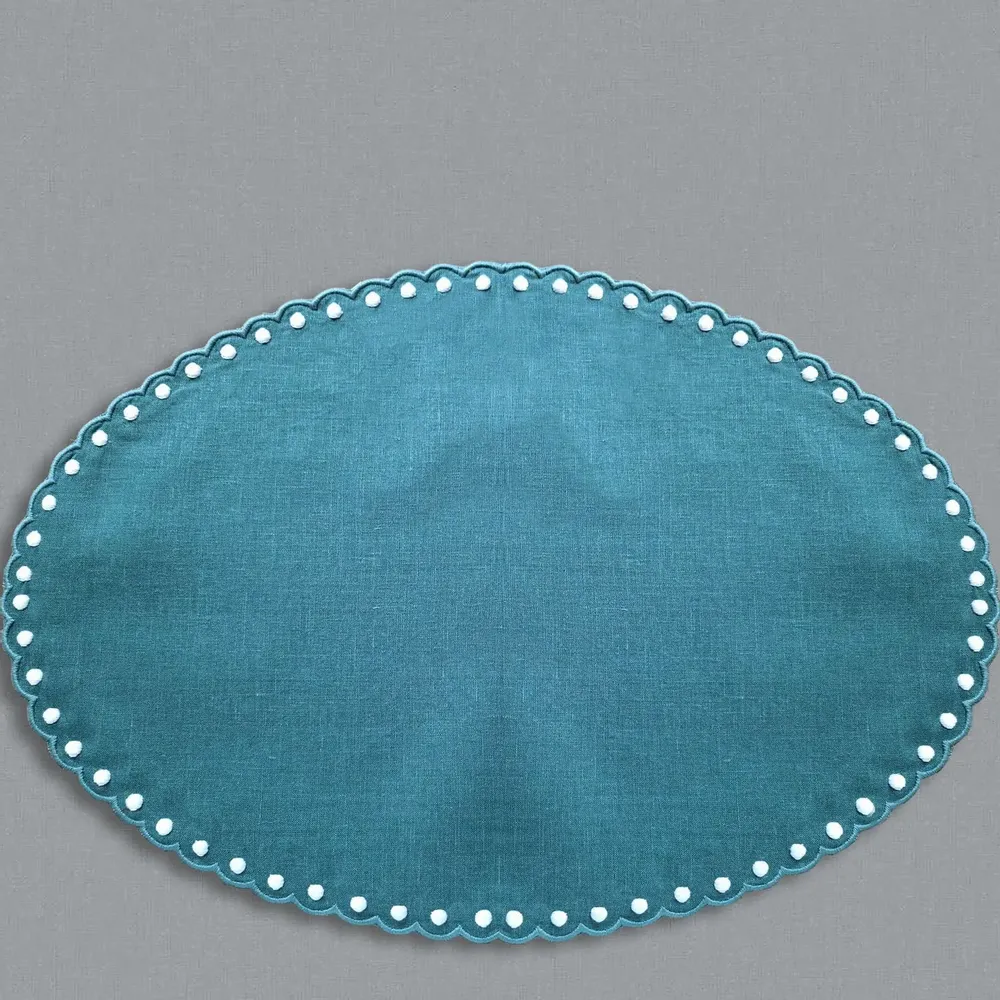 Sets de table - NAPPERON EN LIN DOTS - LA CUCA