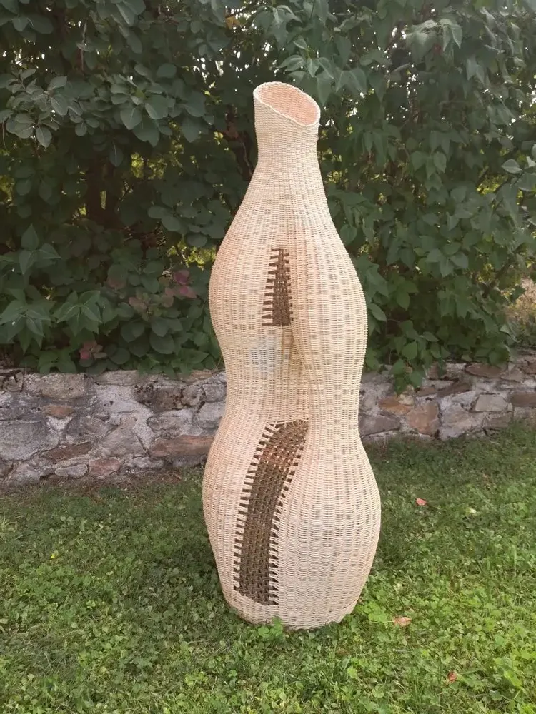 Unique pieces - Haute Couture - ATELIER BRINS DE MALICE - VANNERIE D'ART