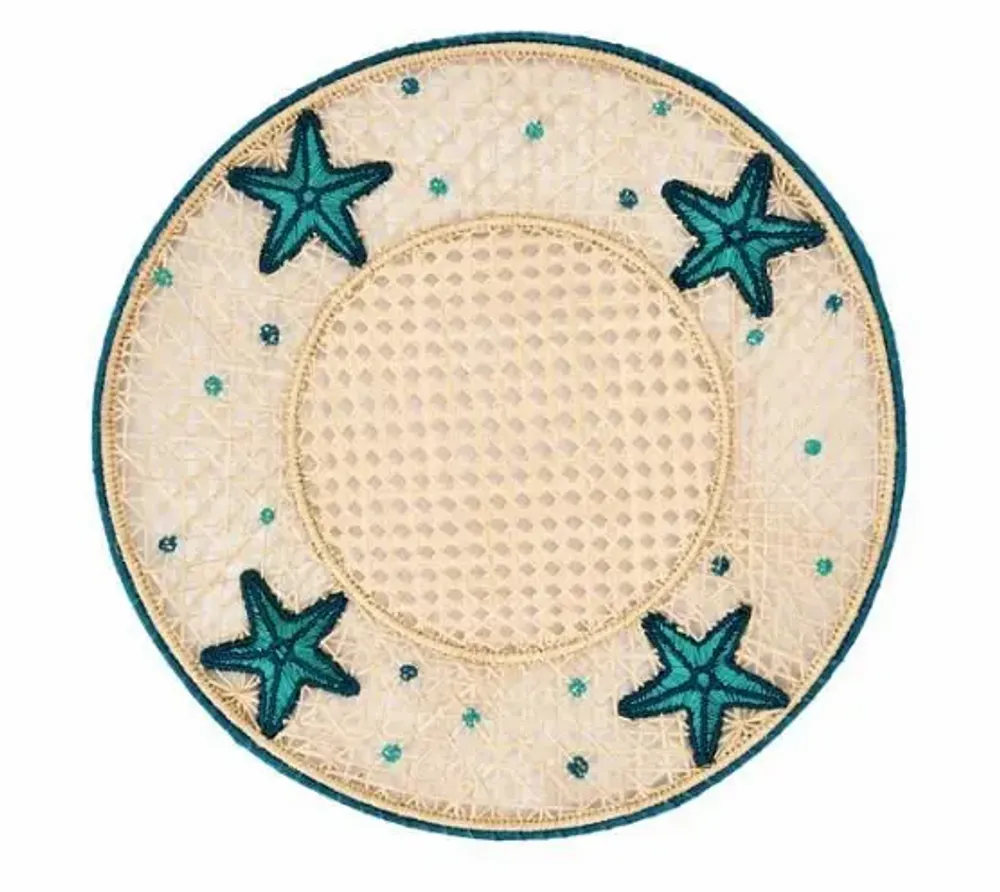 Platter and bowls - Starfish 3D Placemat - CORO CORA