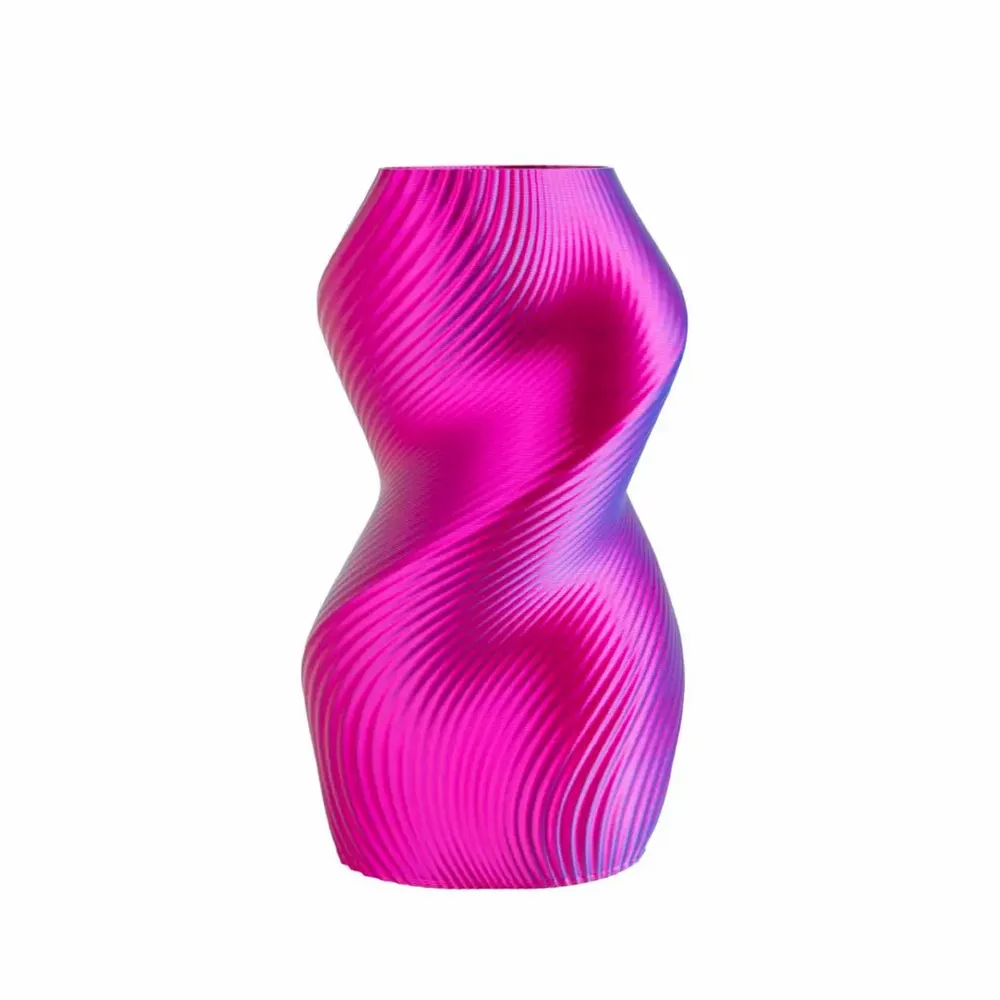 Aménagements pour bureau - Vase « Crème glacée chaude » | Multicolore | Rose/Bleu - AUURA
