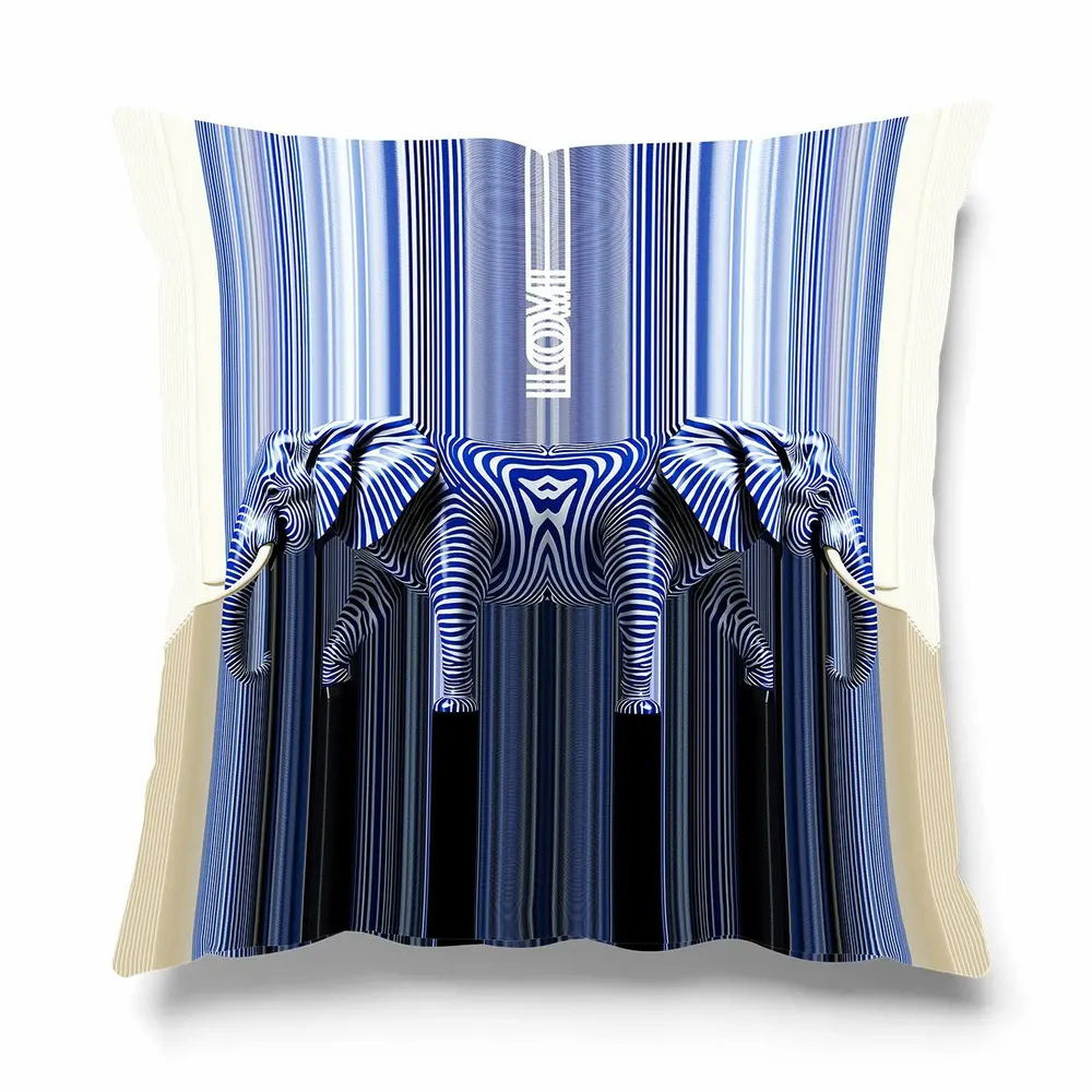 Accessoires de déco extérieure - COUSSIN ZEBRILLUSION - LOVE BY MILSHTEIN