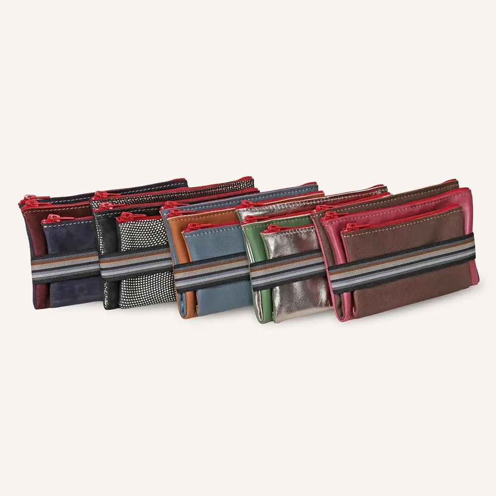 Petite maroquinerie - Trousse Triplette M - BANDIT MANCHOT