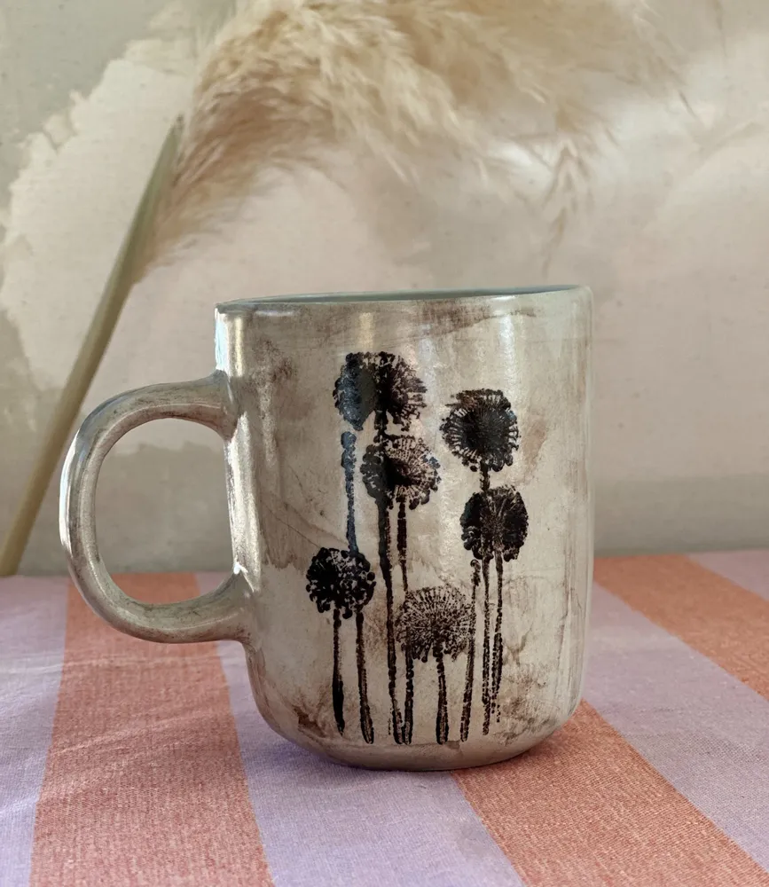 Tasses et mugs - Tasse à anse en faïence - CARBA printemps - KOMET