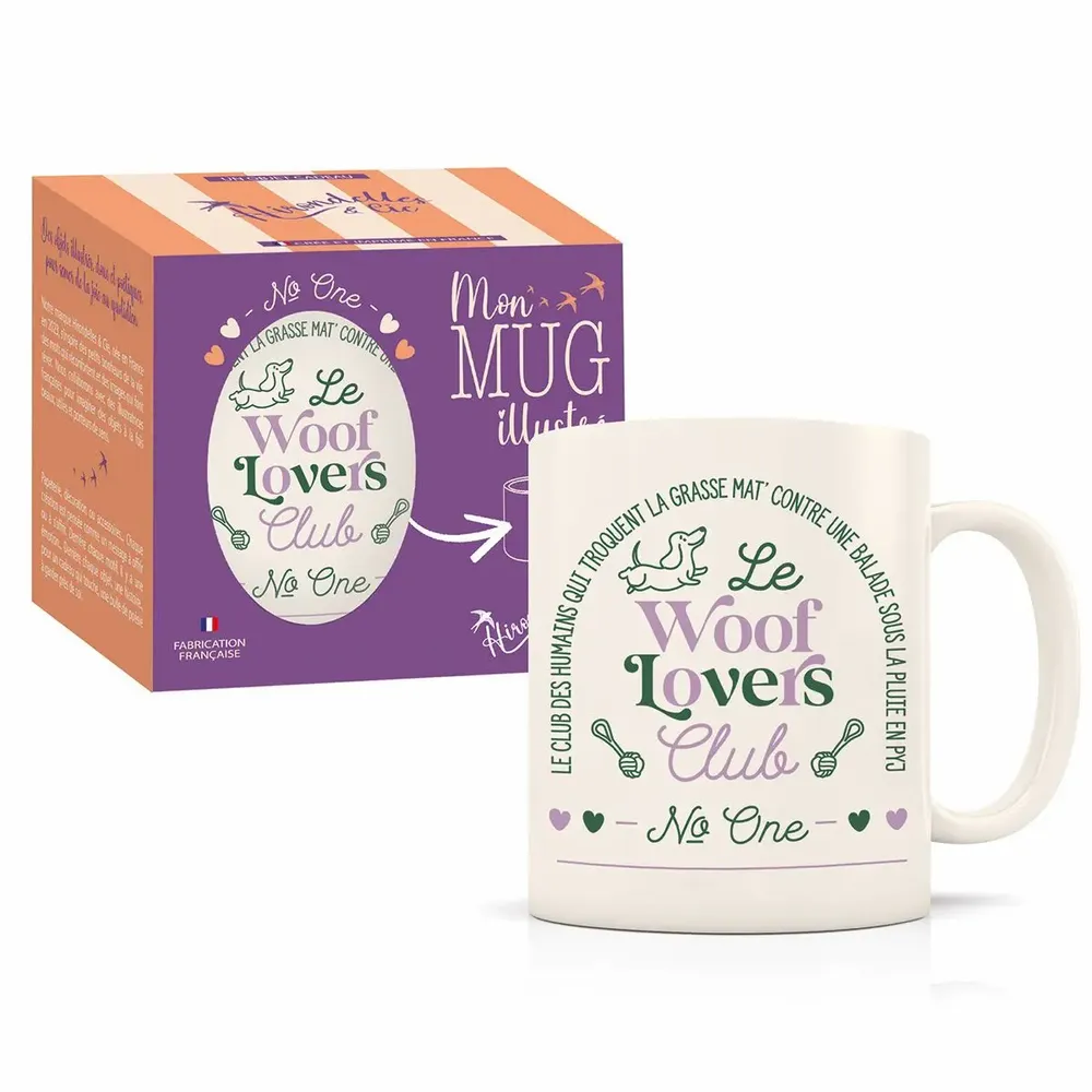 Cadeaux - Mugs à messages crées et imprimés en France - HIRONDELLES & CIE BY MAISON ROYAL GARDEN