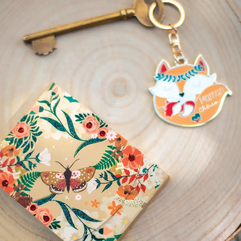 Cadeaux - Bracelets, Pins, porte-clés, éventails et miroirs de sacs - HIRONDELLES & CIE BY MAISON ROYAL GARDEN