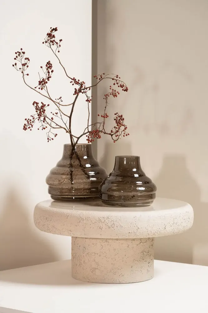 Verre d'art - Vases en verre soufflé bouche - DEKOCANDLE