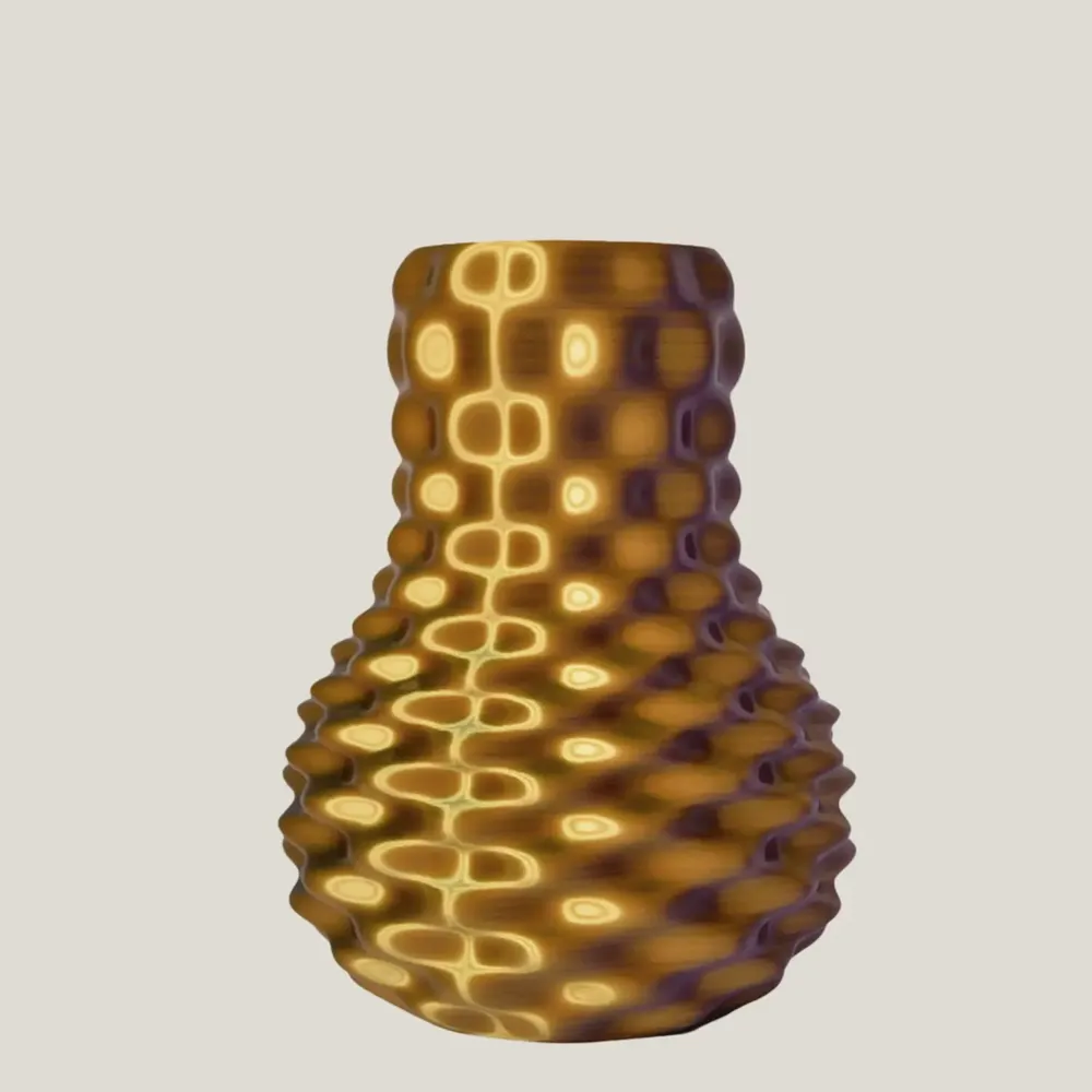 Vases - Hypno Vase – Sculptural 3D-printed design - AEREA STUDIO