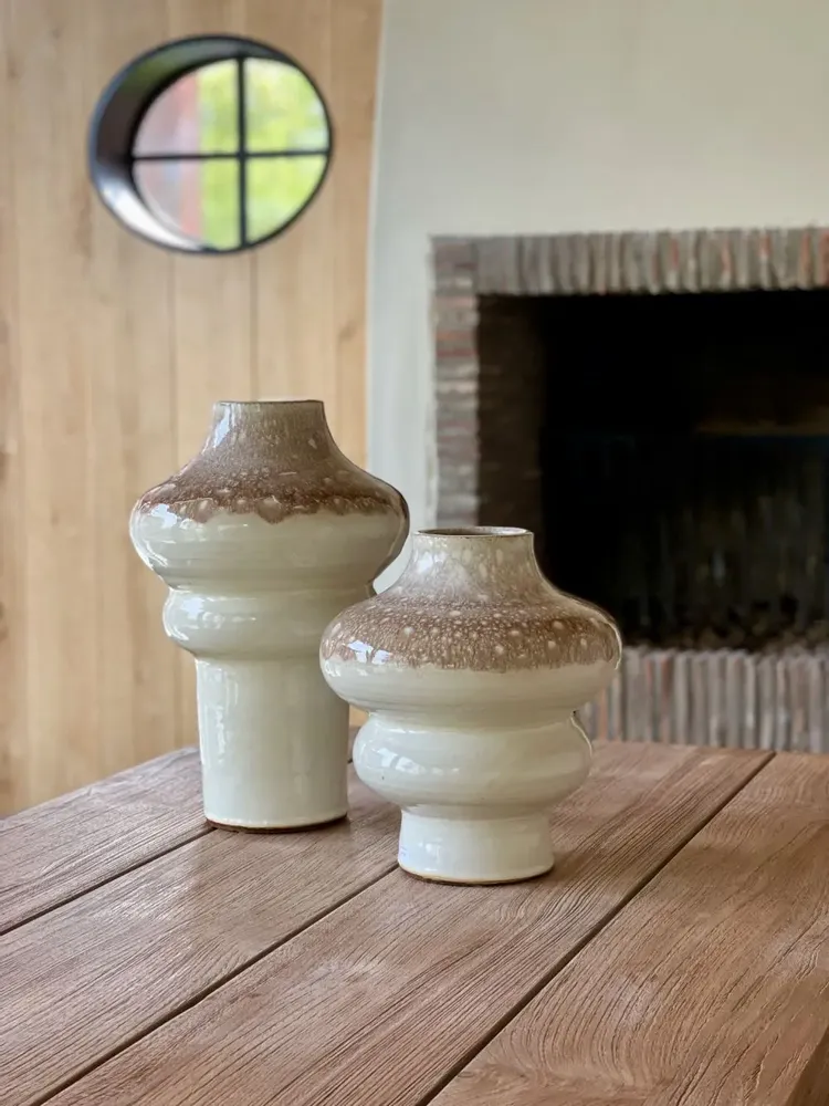 Art glass - Ceramic vase - DEKOCANDLE