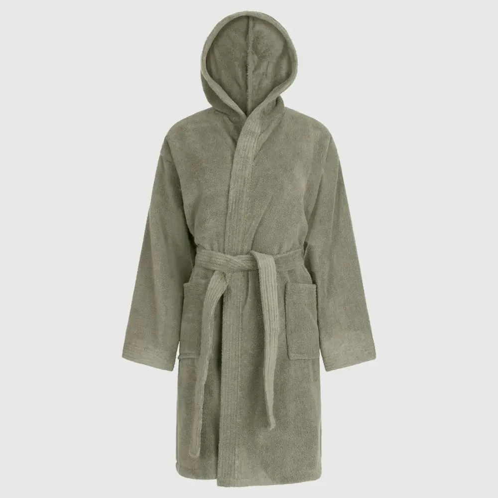 Bathrobes - Bamboo Bathrobe dark green L/XL - DILIOS