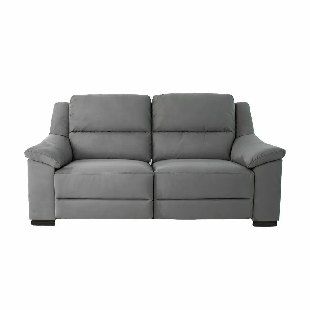 Sofas - 3 seater relax sofa in grey fabric - ANGEL CERDÁ