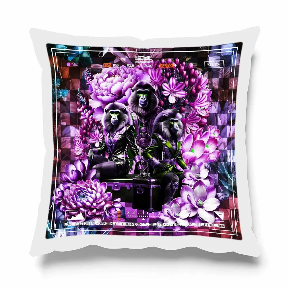 Accessoires de déco extérieure - COUSSIN APE-TITUDE - LOVE BY MILSHTEIN