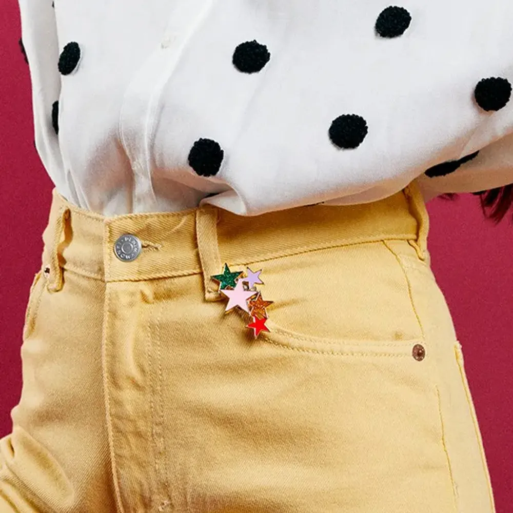 Jewelry - multi-coloured CLAP Popstar brooch jewelry - CLAP PARIS