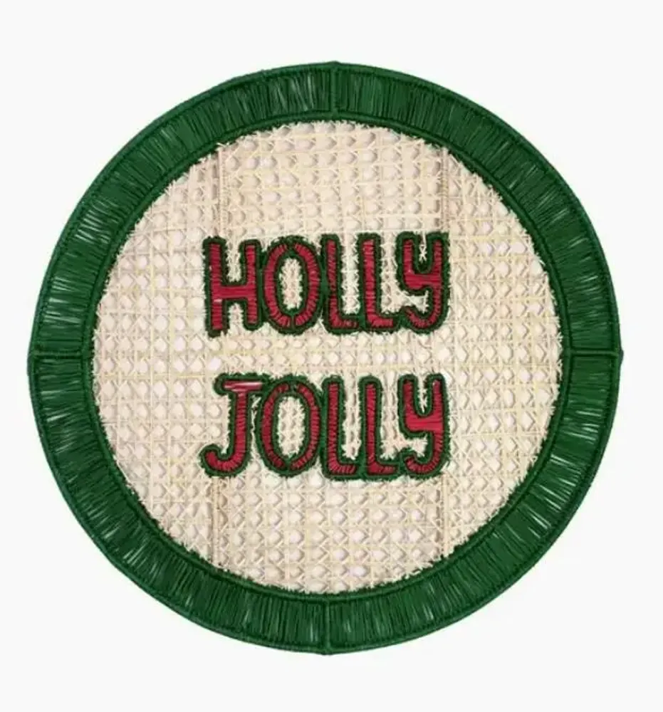 Platter and bowls - Holly Jolly Placemat - CORO CORA