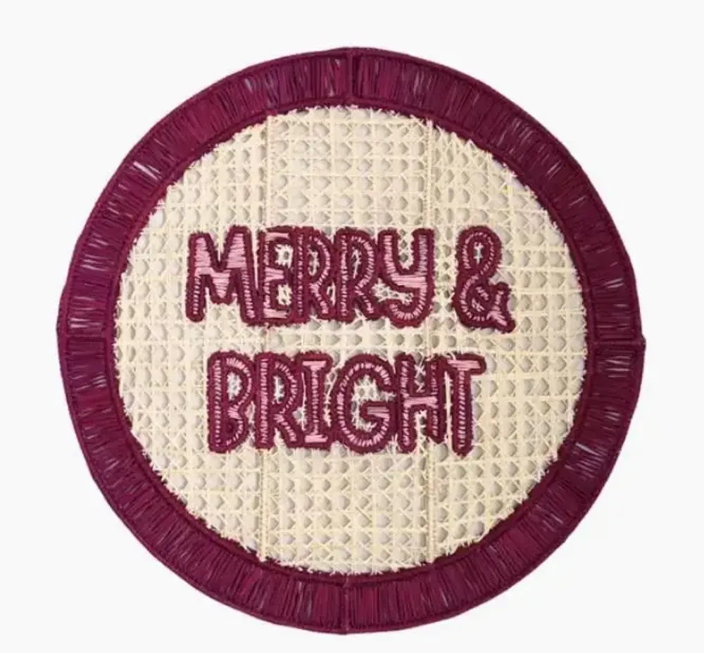 Platter and bowls - Merry & Bright Placemat - CORO CORA