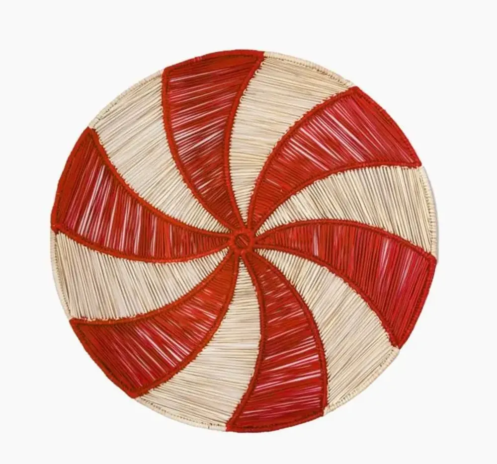 Platter and bowls - Peppermint Placemat - CORO CORA