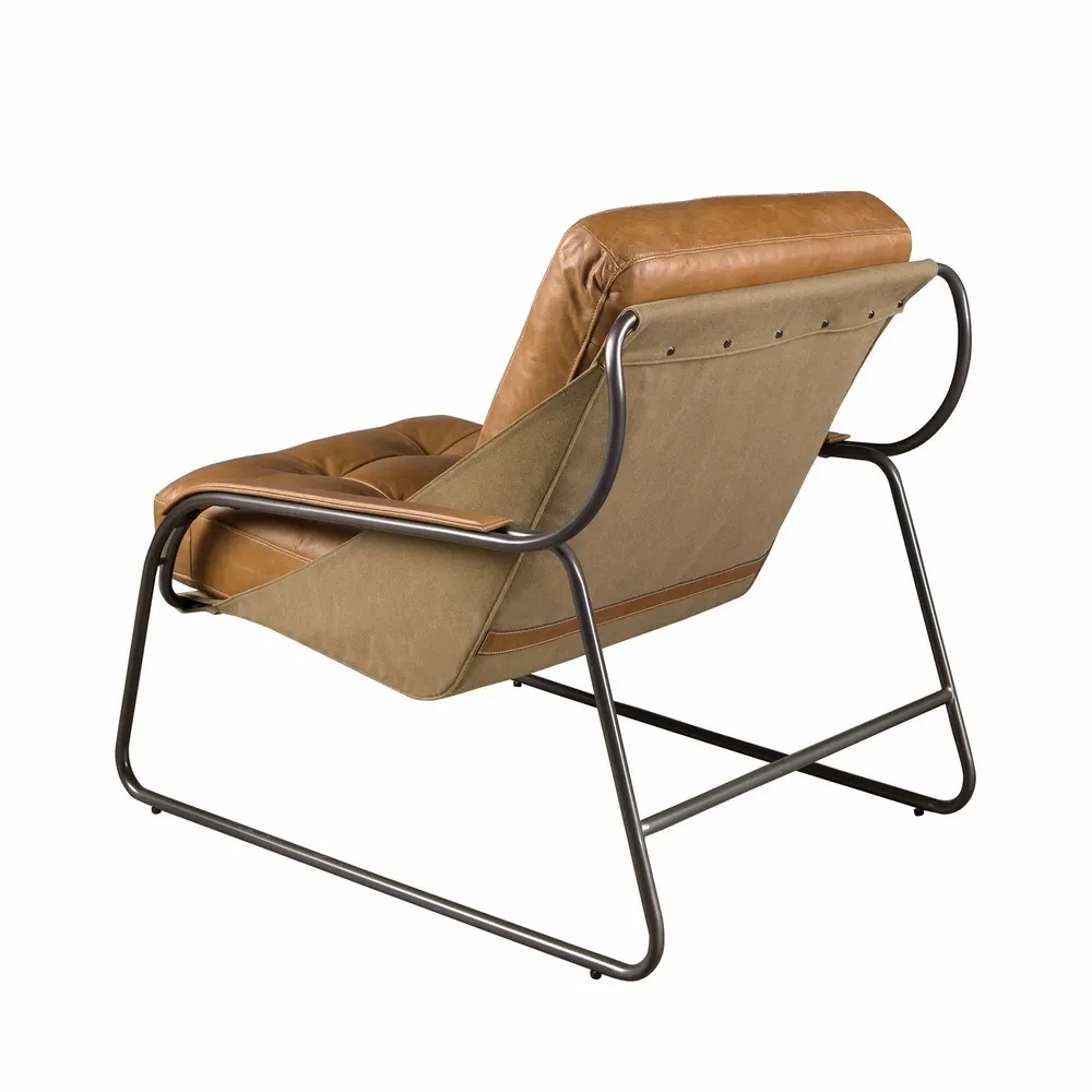 Fauteuils - Fauteuil en cuir marron - ANGEL CERDÁ