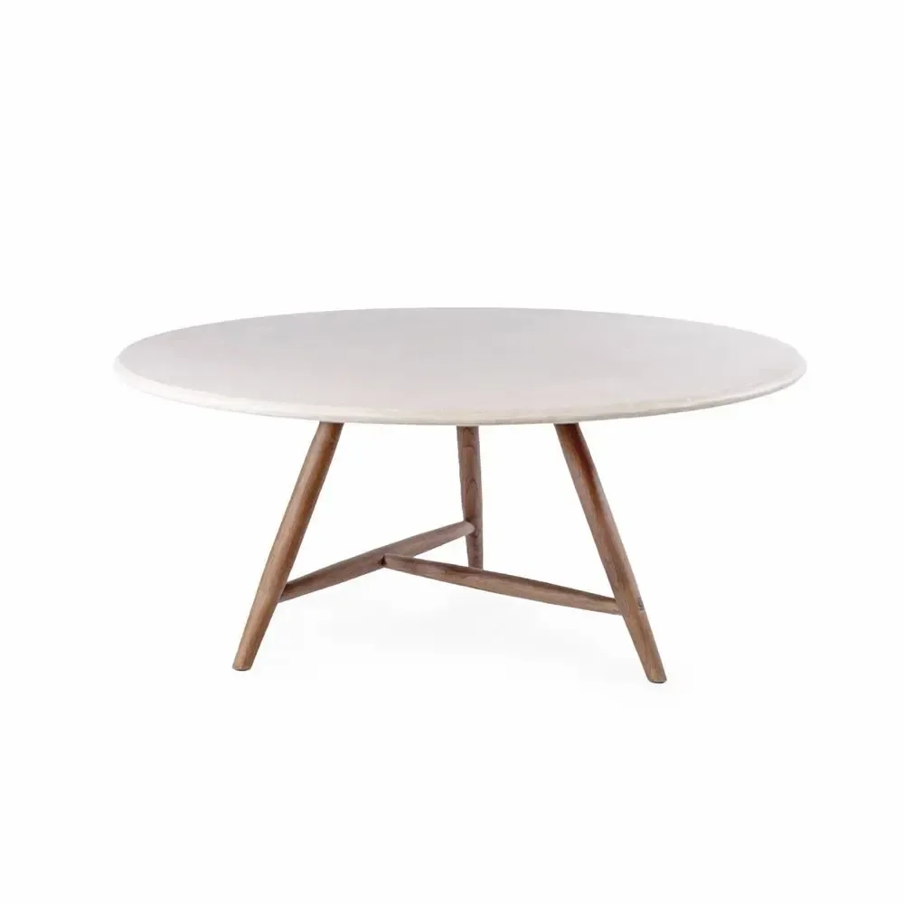 Lawn tables - Round table Faye XL - GOMMAIRE