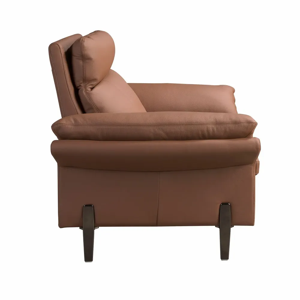 Fauteuils - Fauteuil en cuir marron - ANGEL CERDÁ