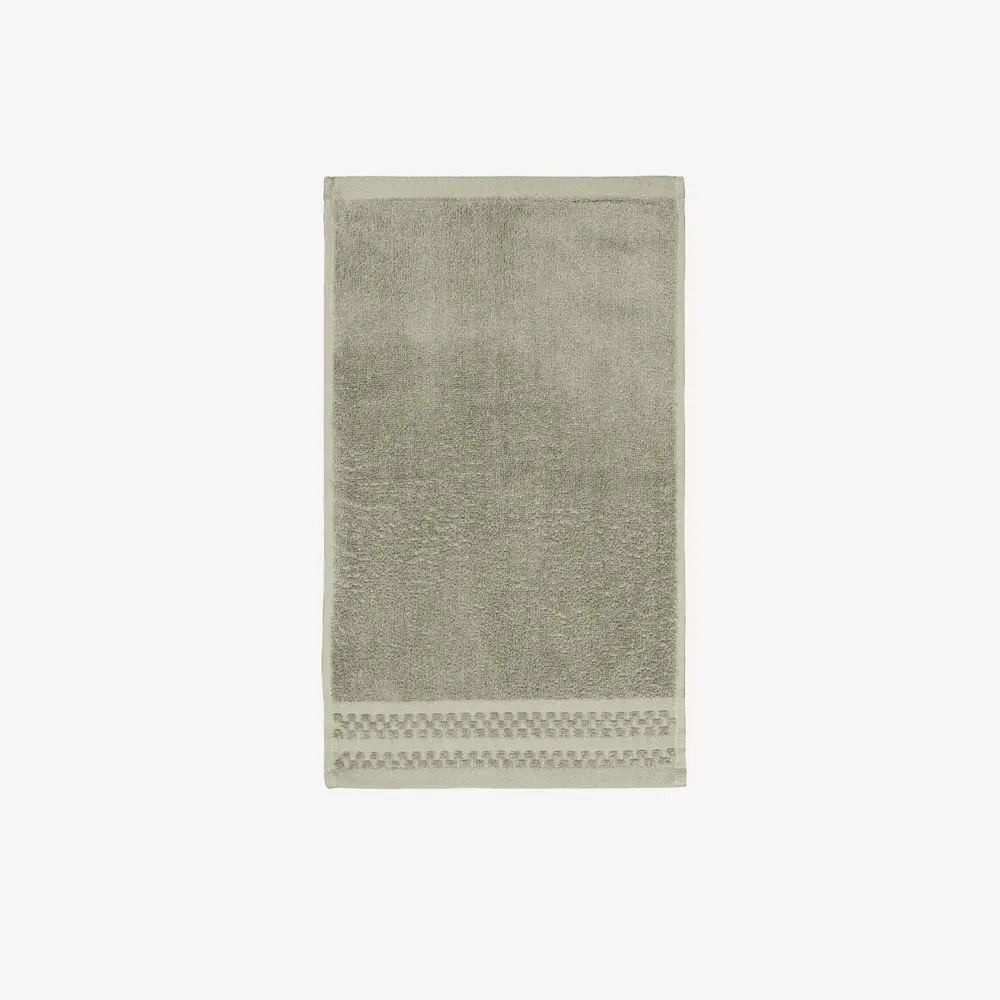 Autres linges de bain - Serviette en bambou vert foncé 30/50cm - DILIOS