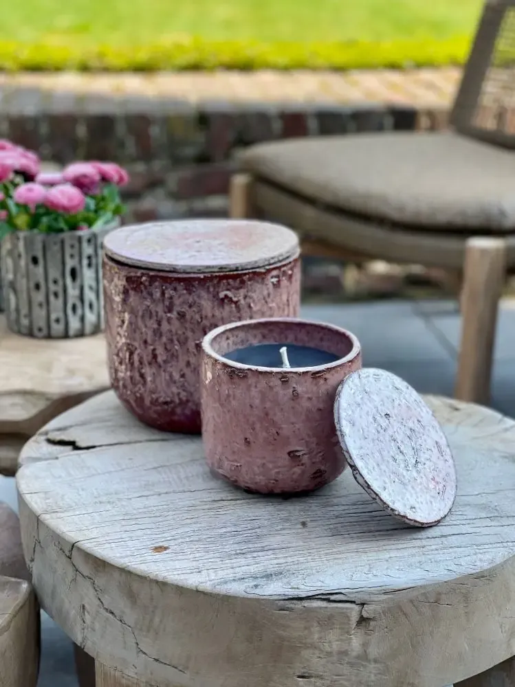 Accessoires de déco extérieure - Bougies d'extérieurs coulées à la main. - DEKOCANDLE