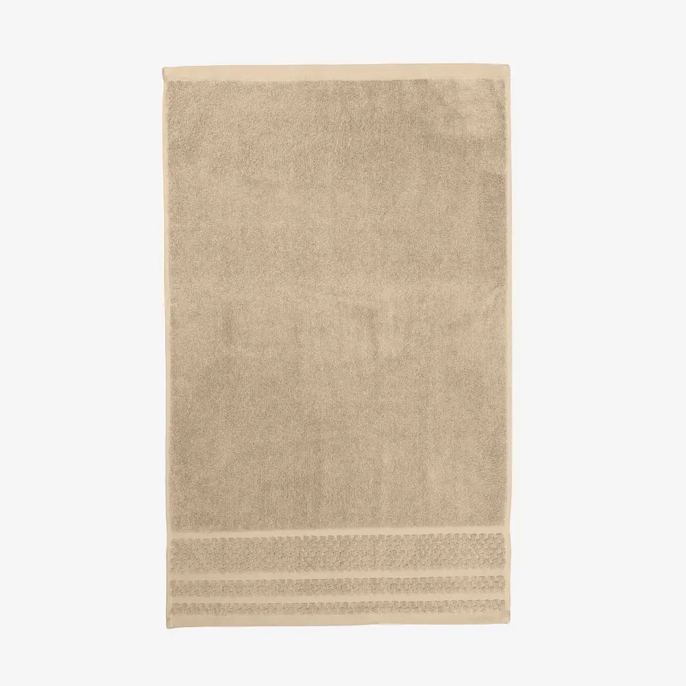 Autres linges de bain - Serviette en bambou beige 50/80cm - DILIOS