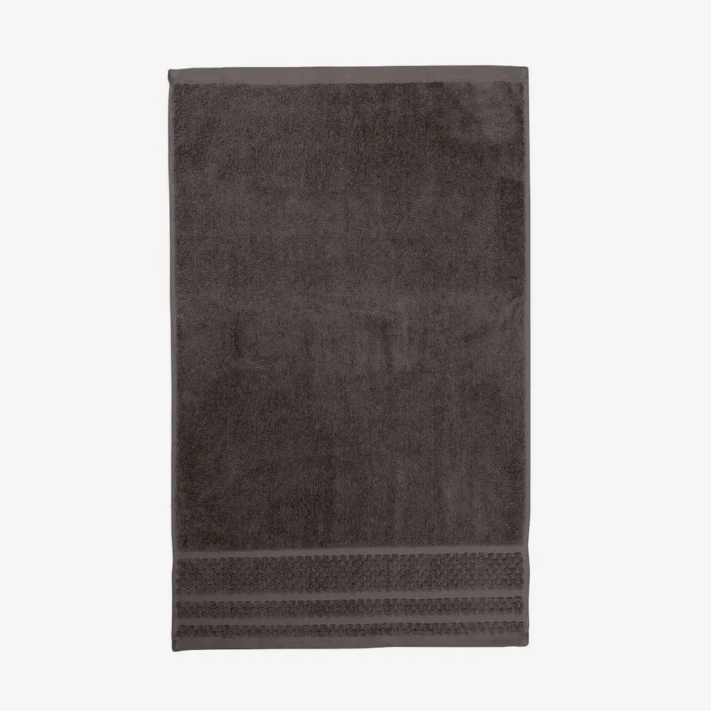 Autres linges de bain - Serviette en bambou gris 50/80cm - DILIOS
