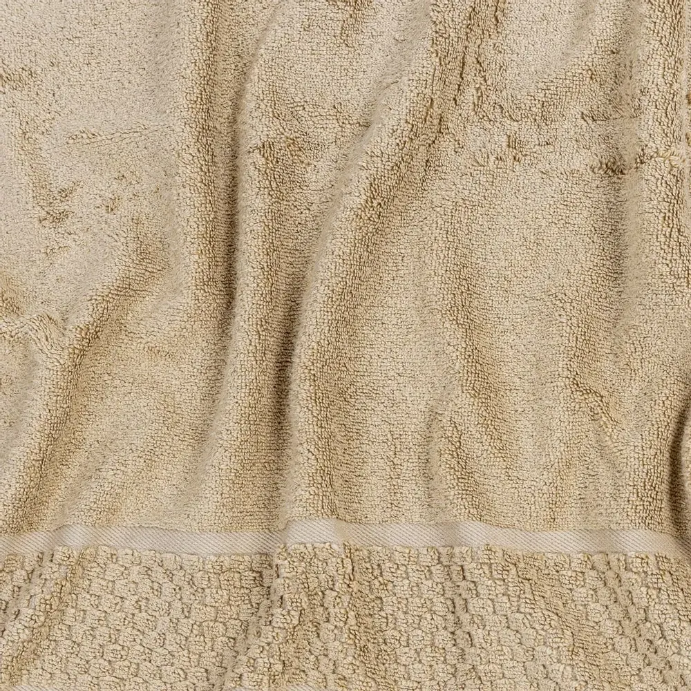 Autres linges de bain - Serviette en bambou beige 70/140 cm - DILIOS