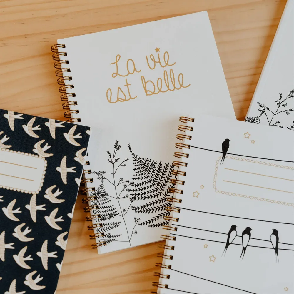 Stationery - Stationery: cards, notebooks, calendars and wall decoration - LES PETITES HIRONDELLES