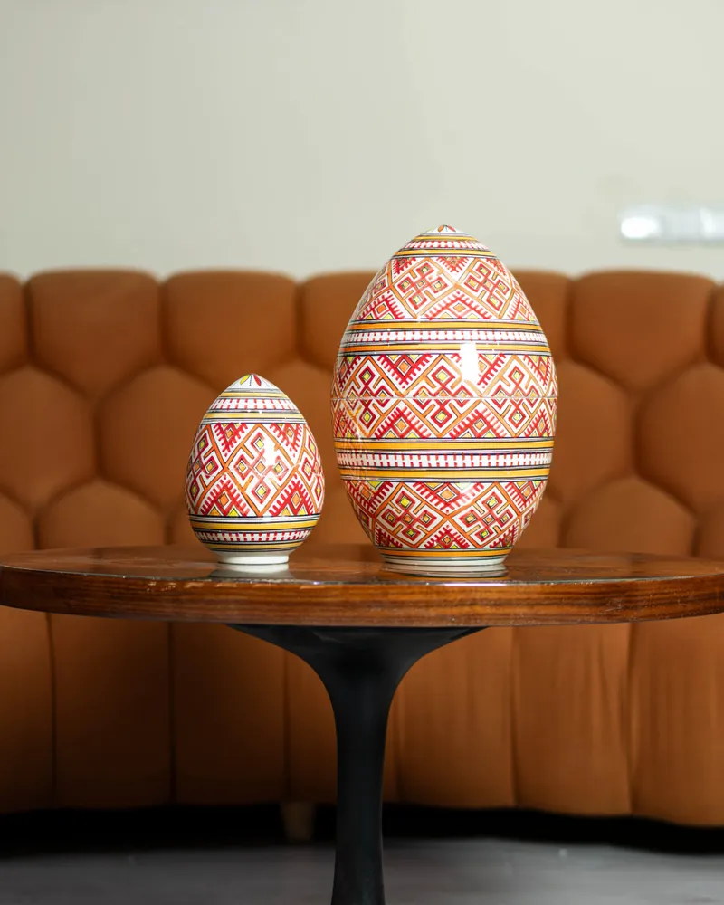 Design objects - ANDALUSIAN FLAME EGG - NOUR BOUGIE