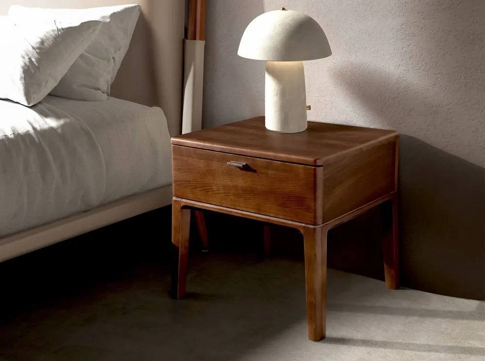 Night tables - Walnut bedside table - ANGEL CERDÁ