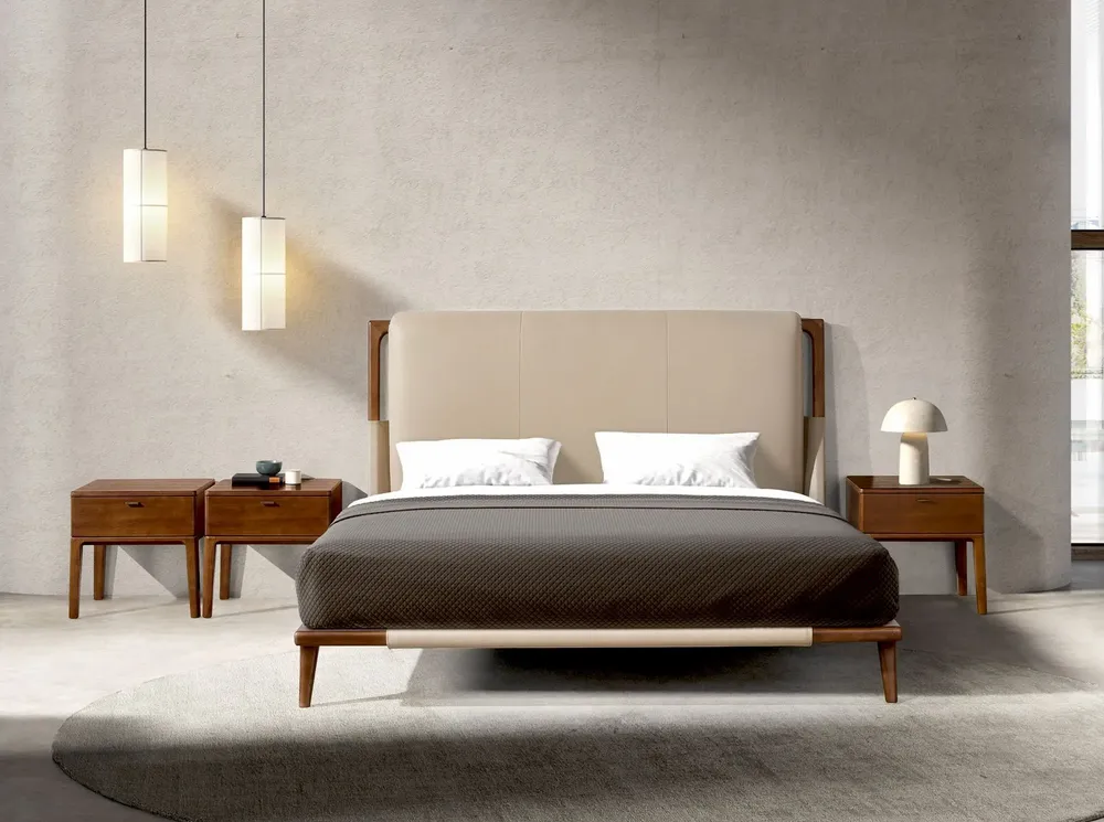 Night tables - Walnut bedside table - ANGEL CERDÁ