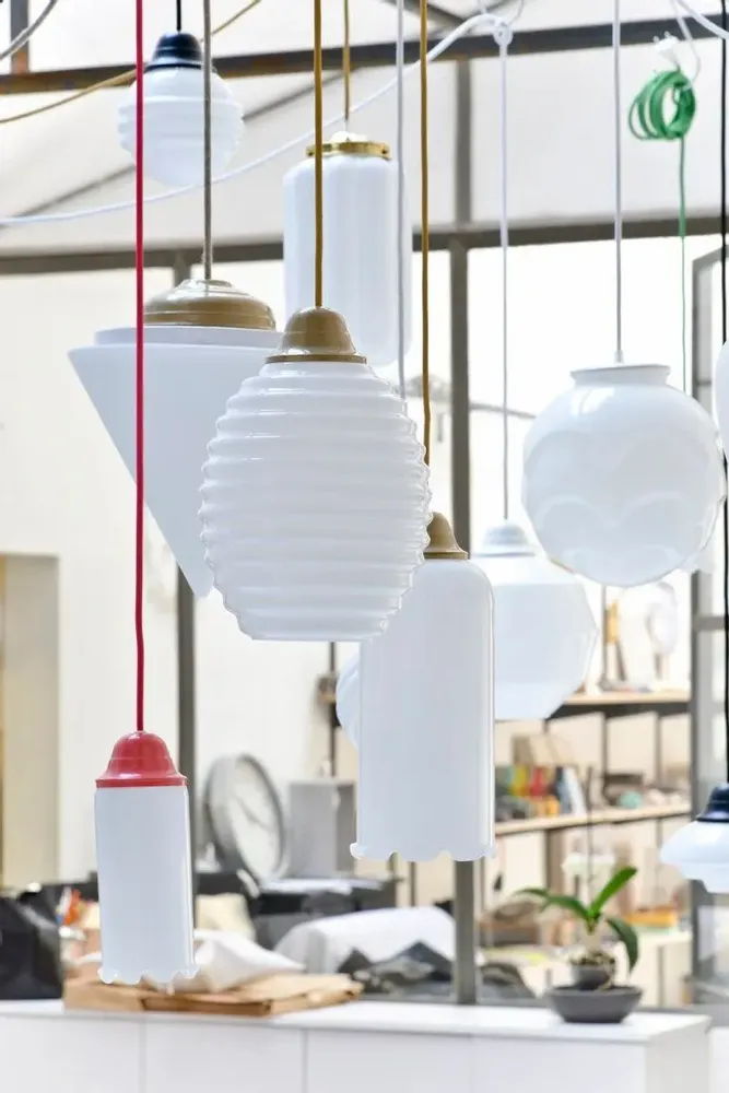 Suspensions extérieures - Suspensions « Opaline » - BOBOBOOM & JEUDI
