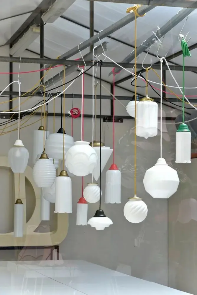 Suspensions extérieures - Suspensions « Opaline » - BOBOBOOM & JEUDI