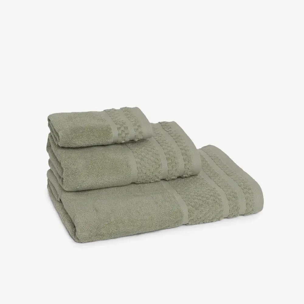 Other bath linens - Bamboo towel dark green 70/140cm - DILIOS