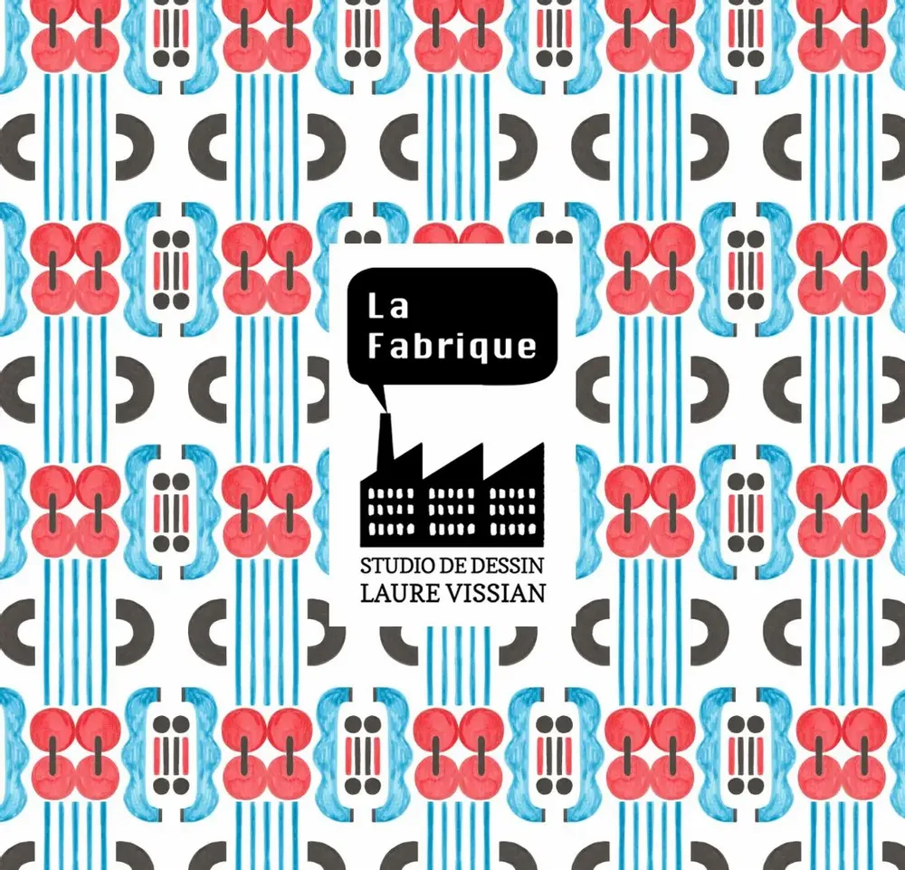 Textile and surface design - PATTERN DESIGN - LA FABRIQUE DESIGN TEXTILE